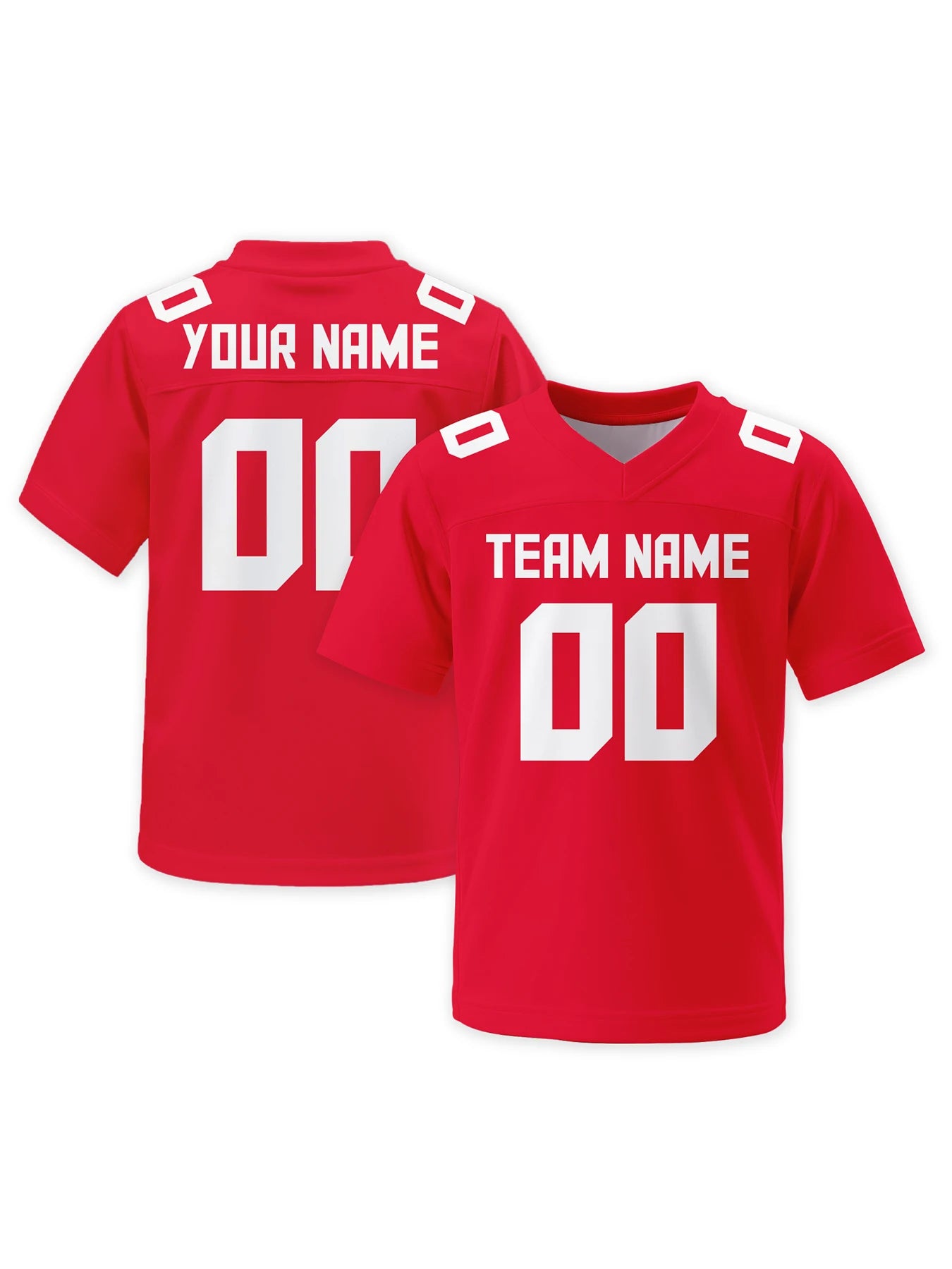 Custom American Football Jersey – Personalised Team Name & Number - lily supply