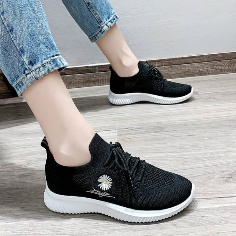 Sports Shoes for Women Sport Sneaker Casual Comfortable and Elegant Flat Low Cute White Hit Fashion Women's Tennis 2025 Summer - lily supply