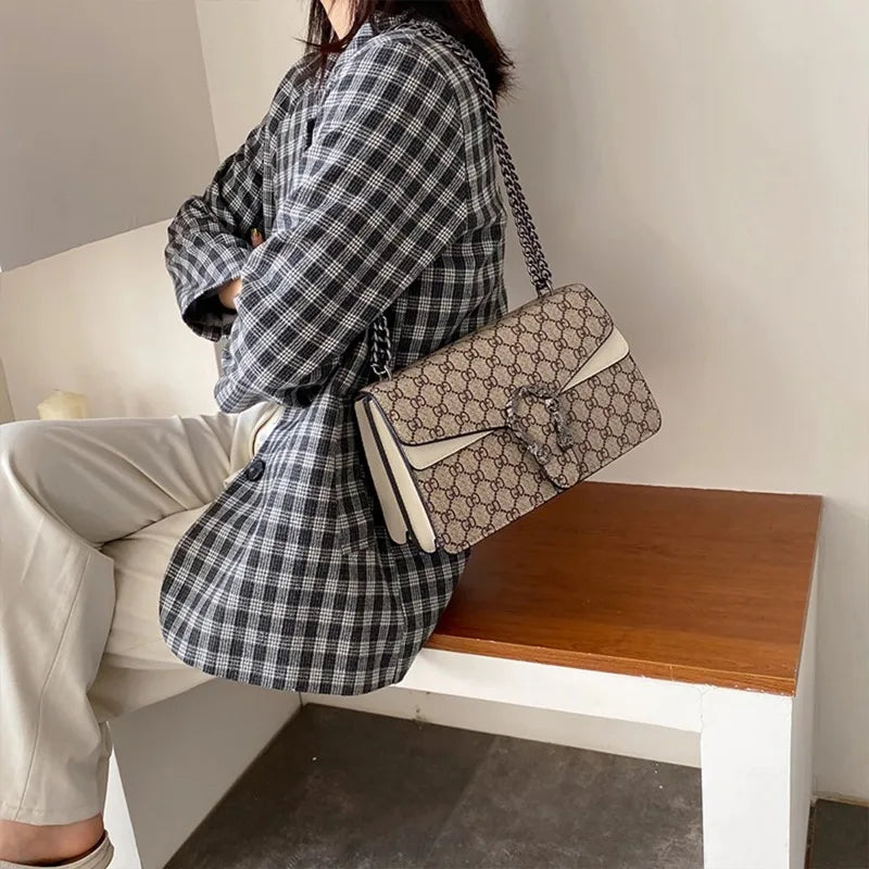 Advanced Wine God Bag for Women New Style Women Versatile Fashion Chain Bag Single Shoulder Crossbody Bag