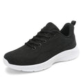Women's Sports Shoes Solid Color Casual Sports Breathable Lace - up Lightweight New Women's Walking Fitness Loafers - lily supply