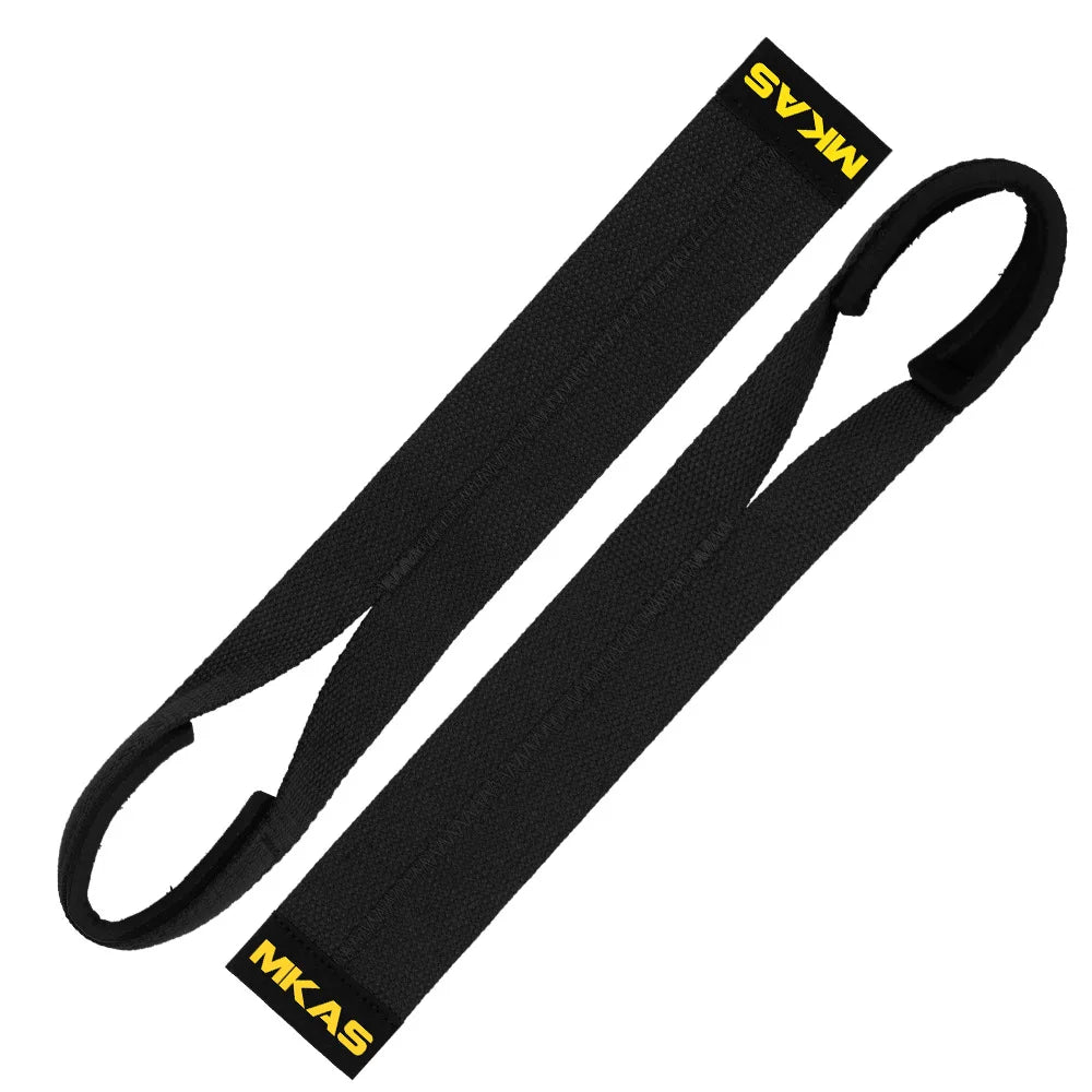 Gym Lifting Straps Barbell Deadlift Belt - Anti-Slip Wrist Wraps
