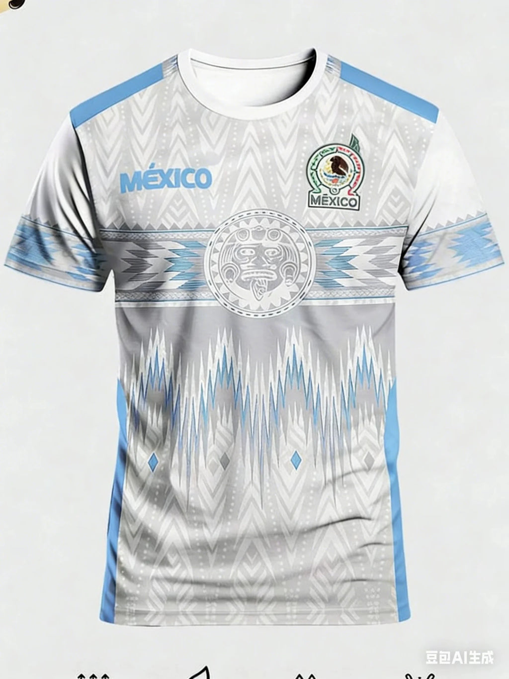 Mexico Football Jersey 2026 – Quick - Dry 3D Print Tee - lily supply