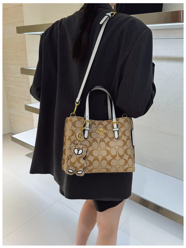 Women's Luxury Print Tote Bag - Large Capacity Shoulder Crossbody Purse