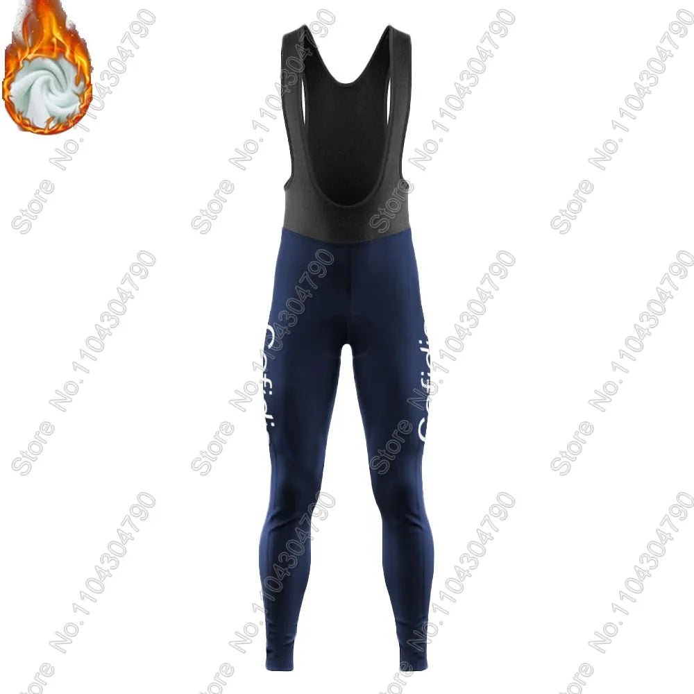Spain National Team 2025 Cycling Jersey – Long Sleeve Set - lily supply