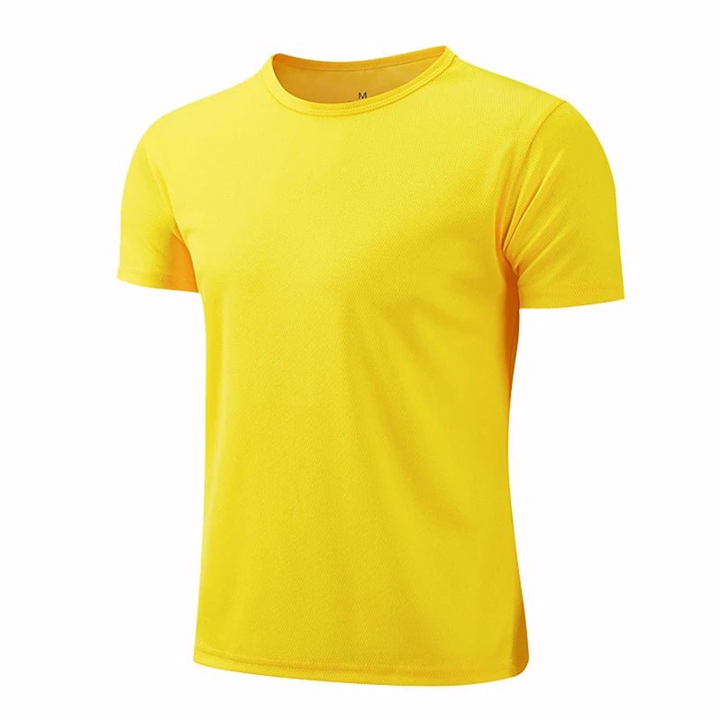 Quick - Dry Sport T-Shirt – Short Sleeve Gym & Fitness Jersey - lily supply