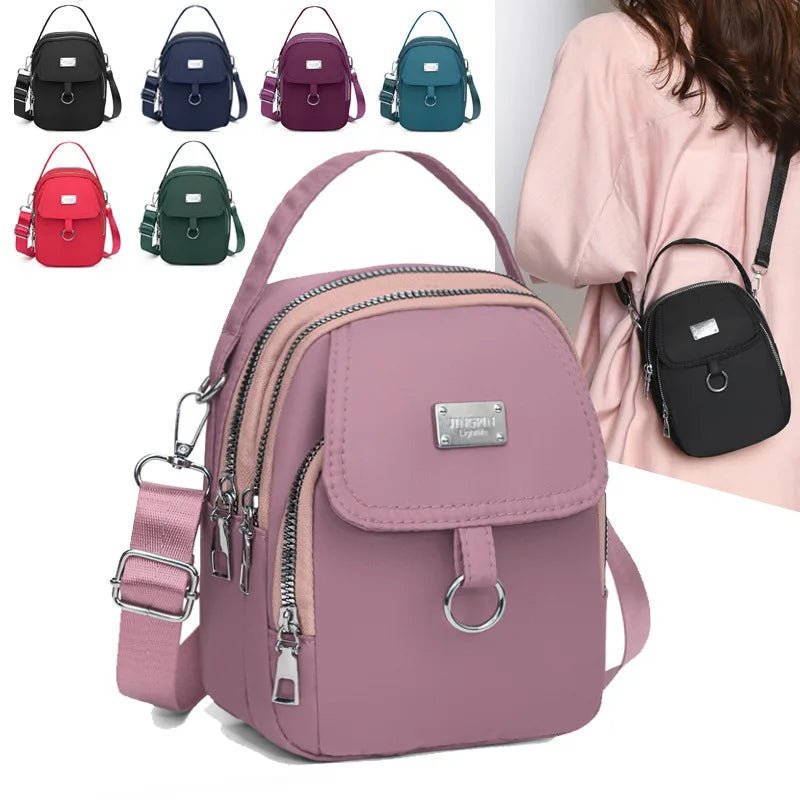Women's Lightweight Phone Crossbody Tote Bag - Multi - Pocket Daily Outing Bag - lily supply