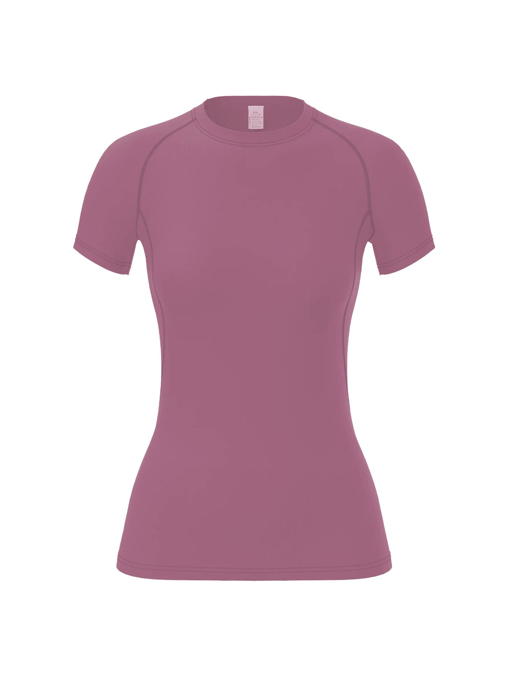 Women's compression shirt, short - sleeved sports yoga running T-shirt summer gym workout quick - drying stretch T-shirt, clothing - lily supply