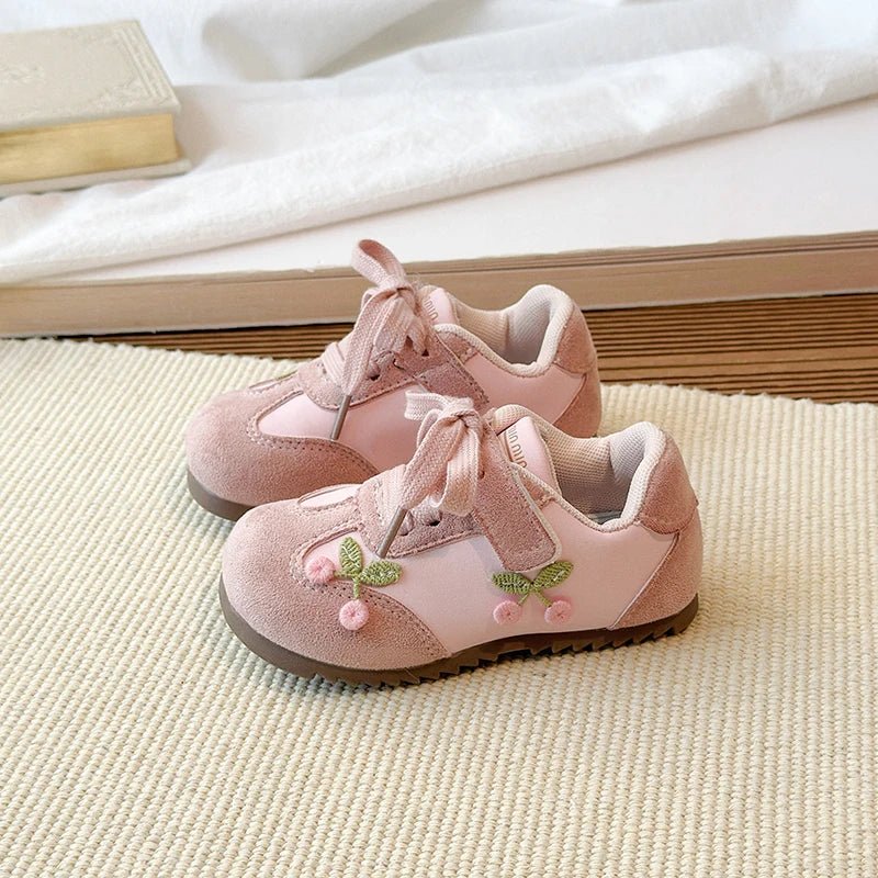 Girl Sneakers For Spring Children Shoes Girls Fashion Sports Shoes Princess Non - slip Comfortable Walking Shoes Kids Flowers - lily supply