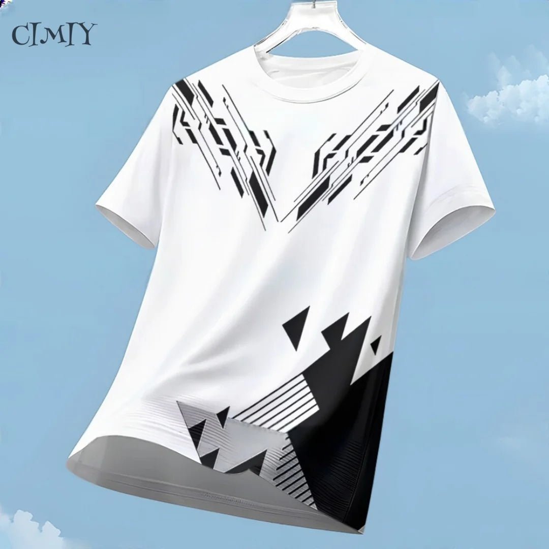 Men's Sports Casual Jersey – Dry Fit Running & Outdoor Shirt - lily supply