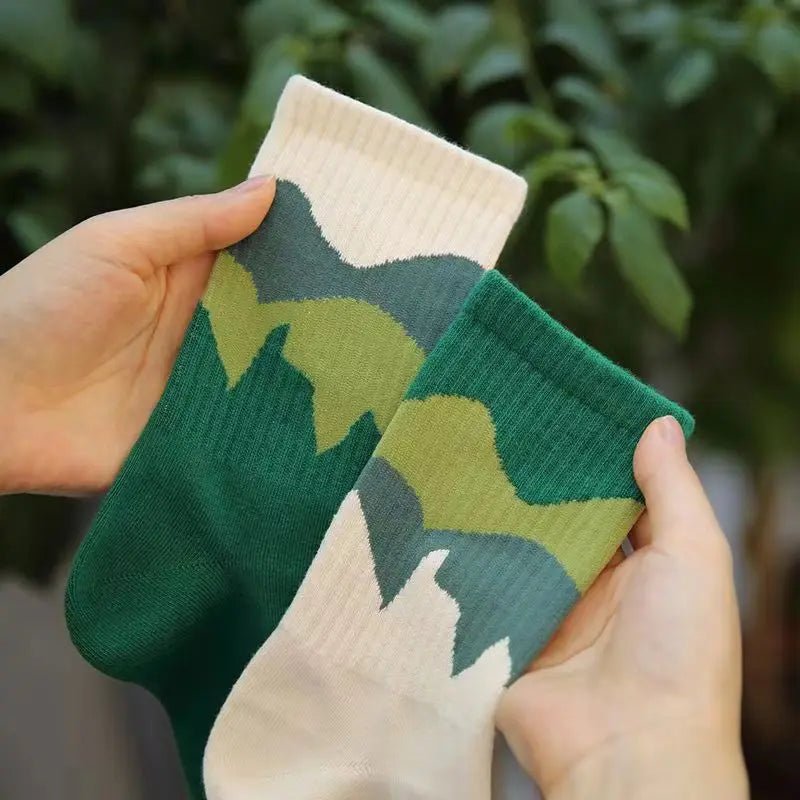 4 Pairs Soft Breathable Socks – Unisex Casual Everyday Socks - lily supply