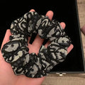 Classic Monogram Scrunchies - Luxury Hair Accessories - lily supply