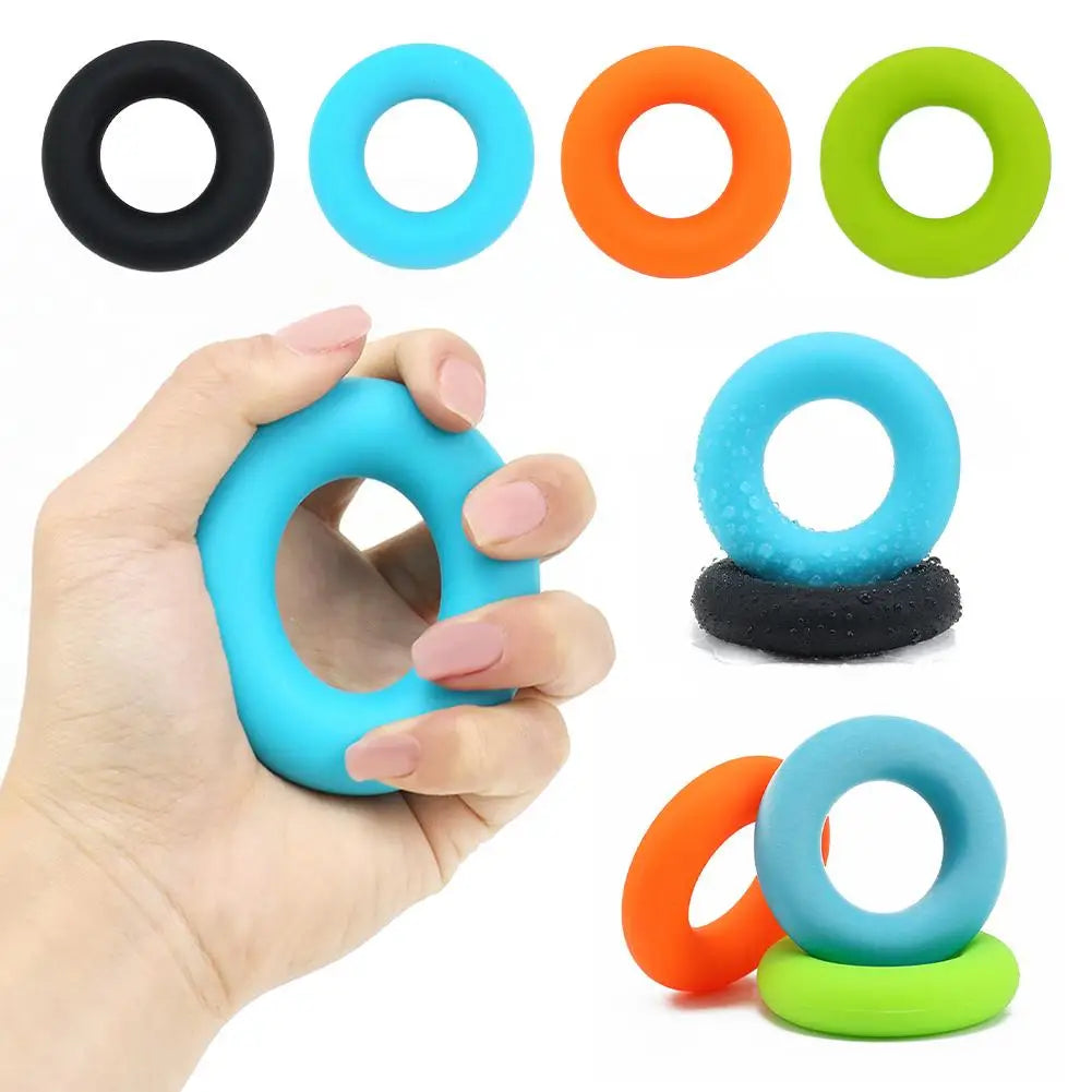 Silicone Grip Strengthener - Finger Strength Hand Tool Stress Relief Gym Fitness