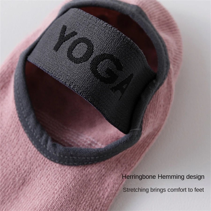 Women's Anti - Slip Five Finger Yoga Socks – Toe Grip Socks - lily supply