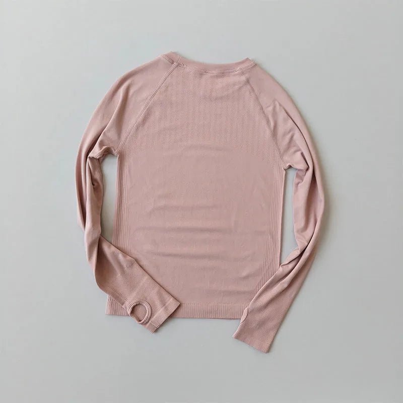 Women's Outdoor Sports Shirt Yoga Wear Fitness T-Shirt Running Workout Tops T-shirt Female Sportswear Exercise Gym Clothing - lily supply