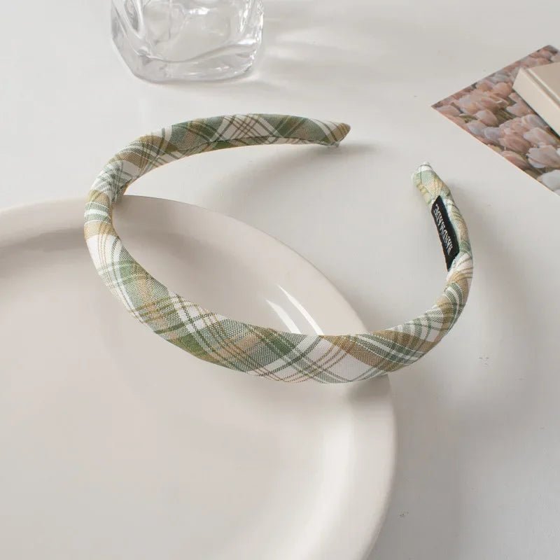 Thin Sponge Hairband 2024 Spring Summer Women's Girls Elegant Head Band Makeup Face Wash Hair Hoop Fashion Hair Accessories - lily supply