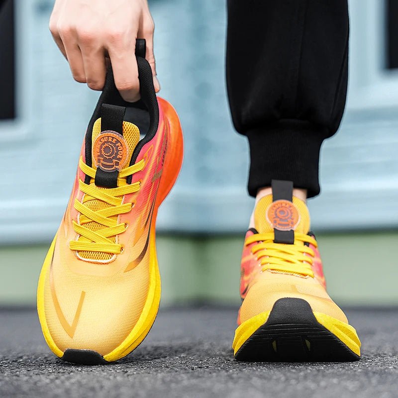 Trend Men's Sneakers Sports Basketball Walking Shoes For Men Carbon Board Running Sneakers Women Breathable Athletic Shoes Male - lily supply