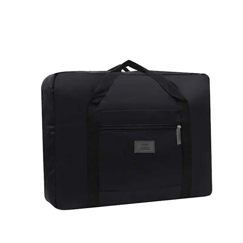 Lightweight Foldable Travel Duffel Bag - Unisex Carry-On Weekend Tote