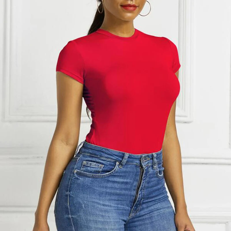 Women's Irregular Breathable Fashion Bodysuit
