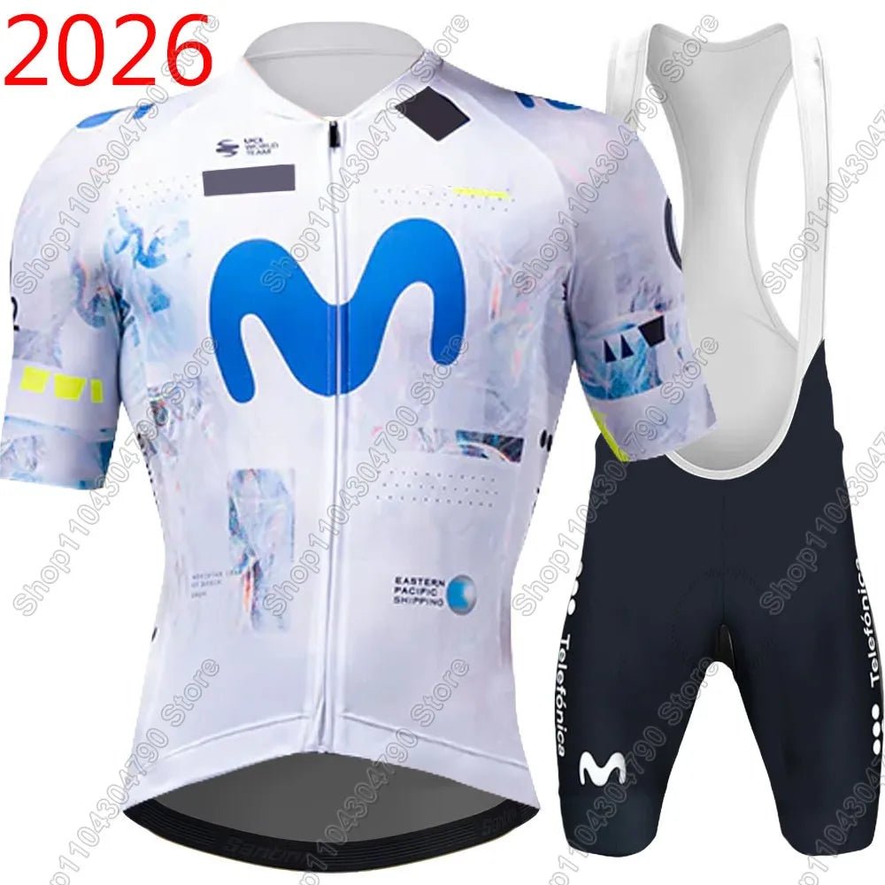 Spain Pro Team 2026 Cycling Jersey Set – Short Sleeve Road Kit - lily supply