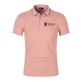 Men's summer polo shirt, breathable, casual, business fashion, sports, short sleeved, men's clothing - lily supply