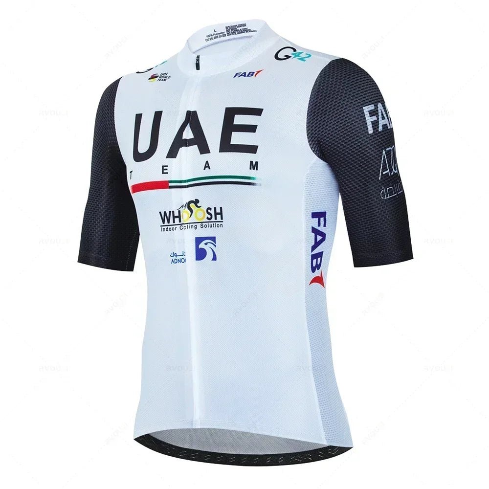 UAE Team Emirates 2026 Pro Cycling Jersey Set – Men's Summer Bike Kit - lily supply