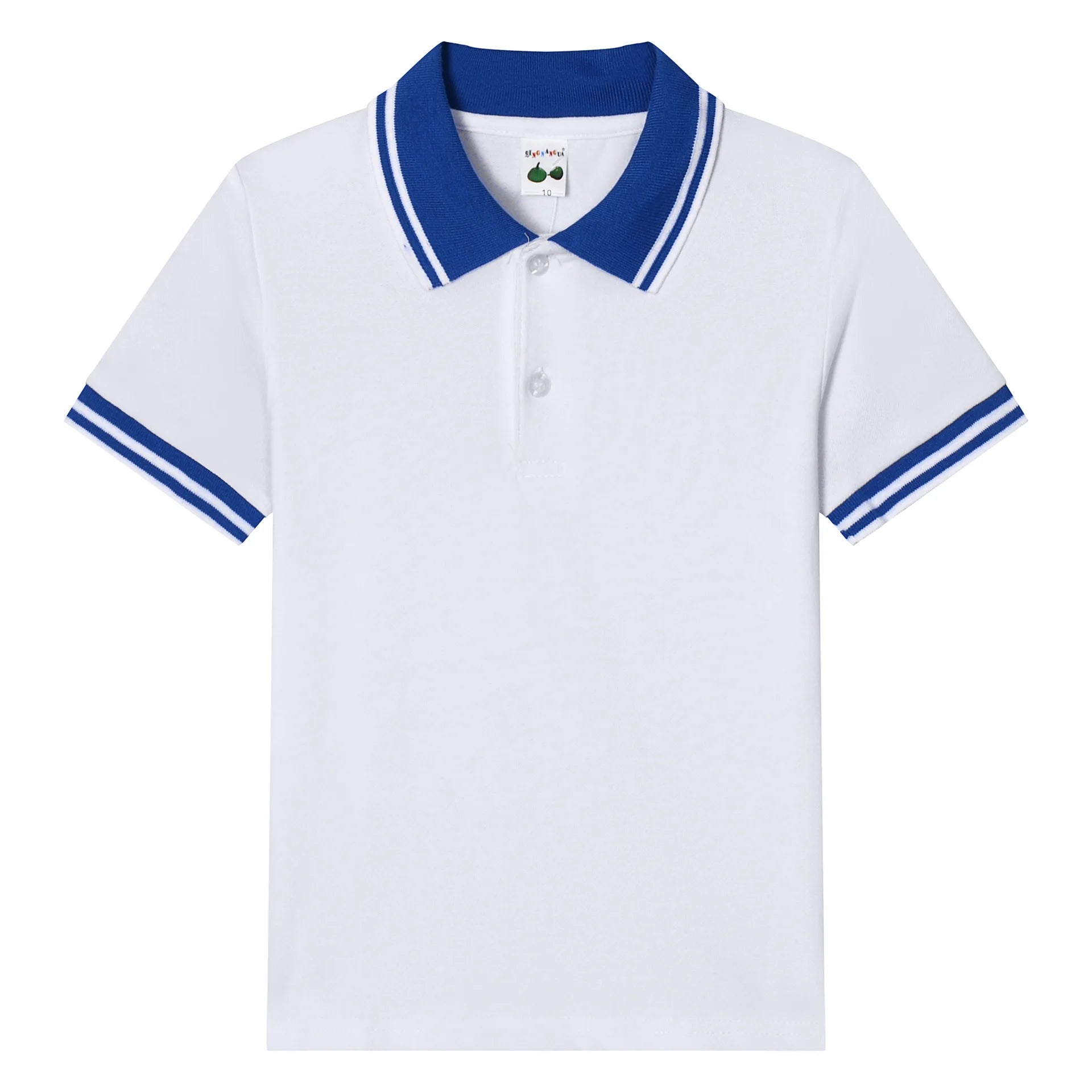 Boys Solid Polo Shirt School Uniform