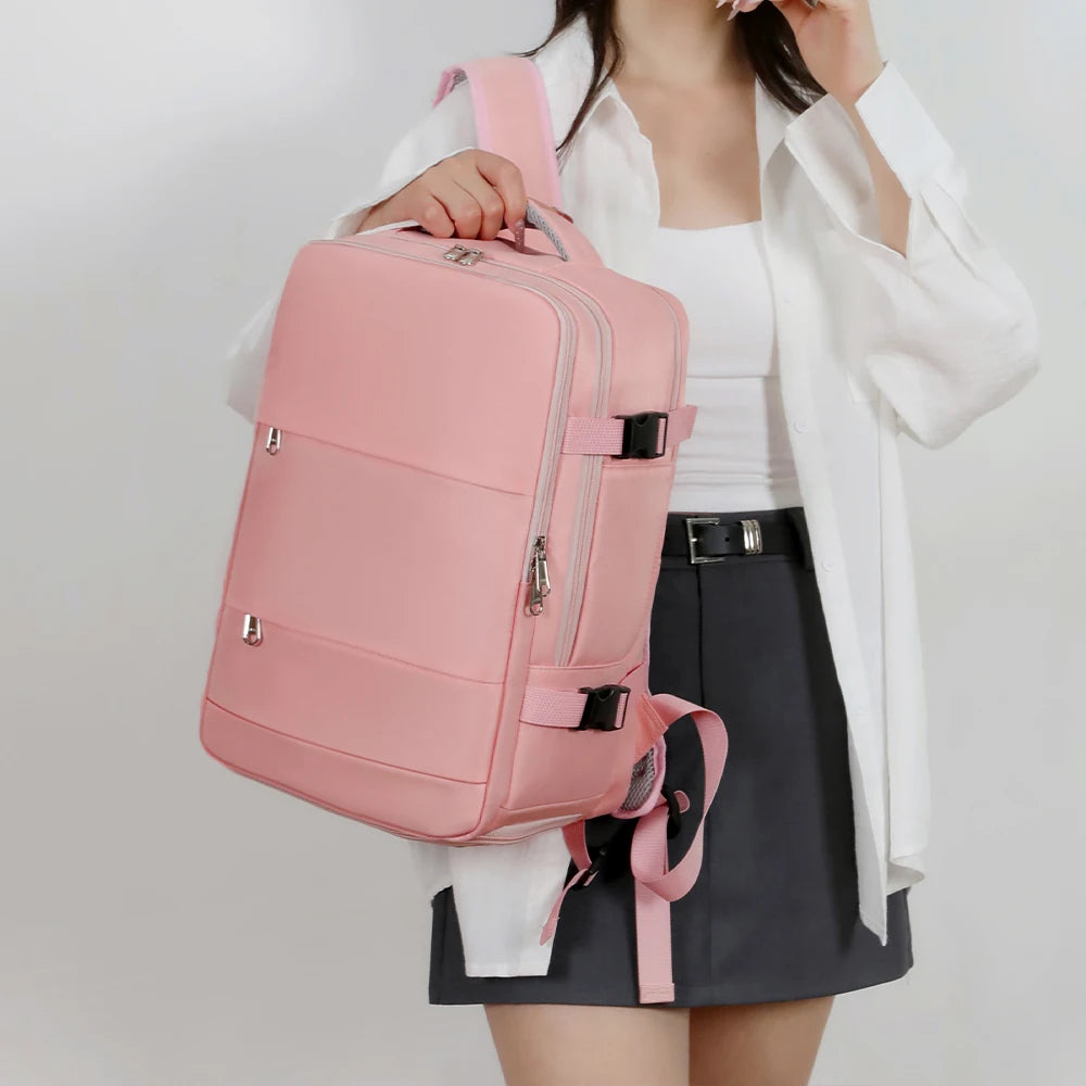 Travel Backpack Women 2025 New Backpack Travel Lightweight Luggage Bag Large Capacity Business Trip Computer Backpack