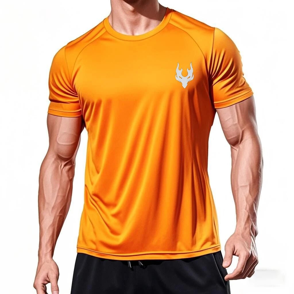 Men’s Sport Running Jersey – Quick - Dry Gym & Football Tee - lily supply
