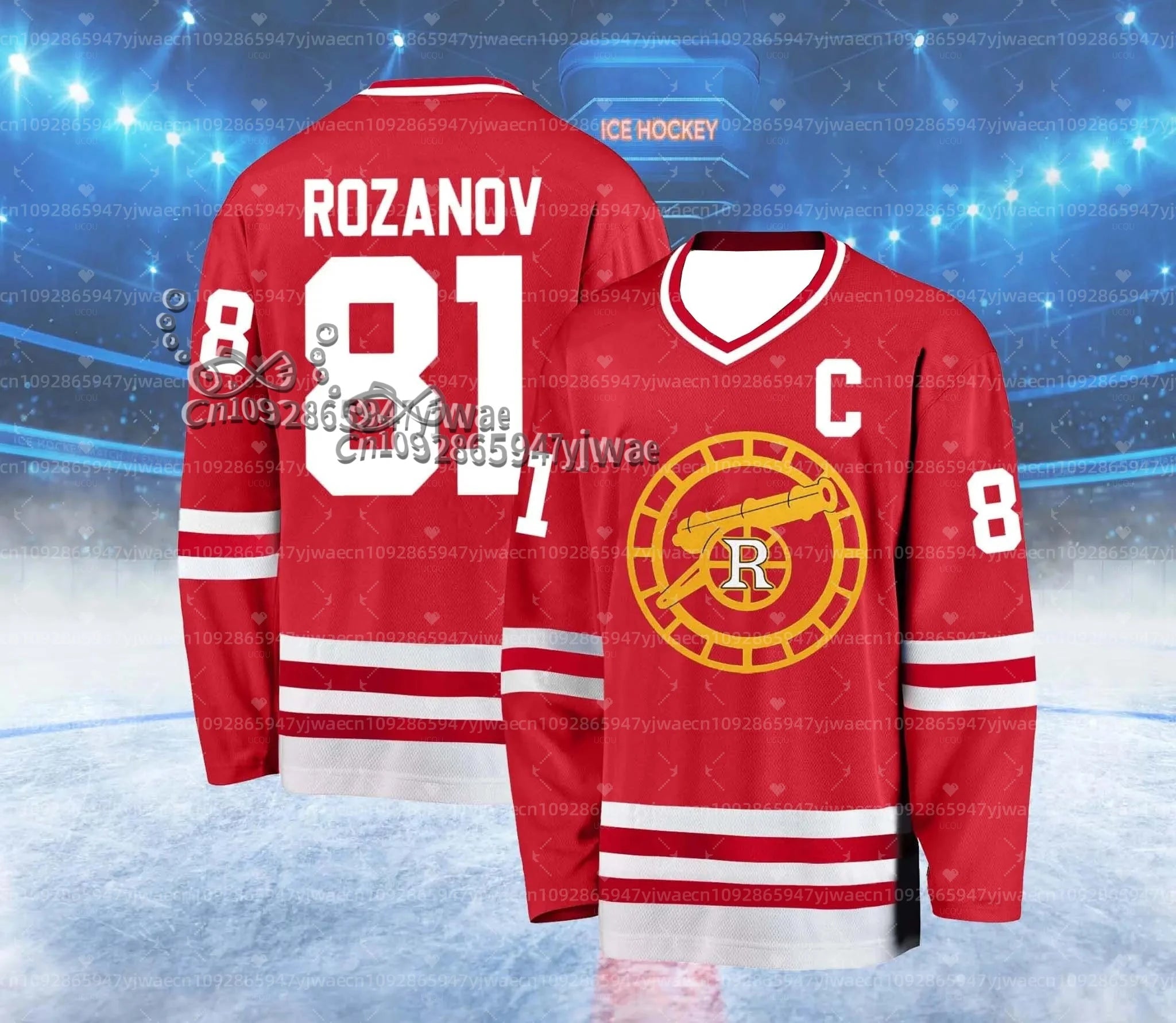 Women's Heated Rivalry Hockey Jersey – Long Sleeve Fan Sportswear - lily supply