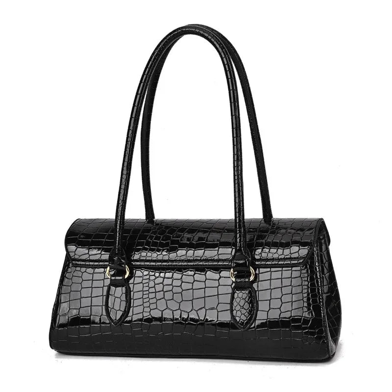 New Handbags Women's Bag Women Fashion Original Foreign Trade Exquisite Crocodile Handbag Large Capacity Shoulder Messenger Bag