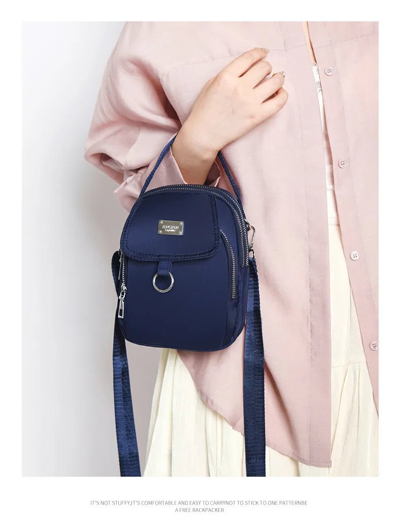 Women's Lightweight Phone Crossbody Tote Bag - Multi - Pocket Daily Outing Bag - lily supply