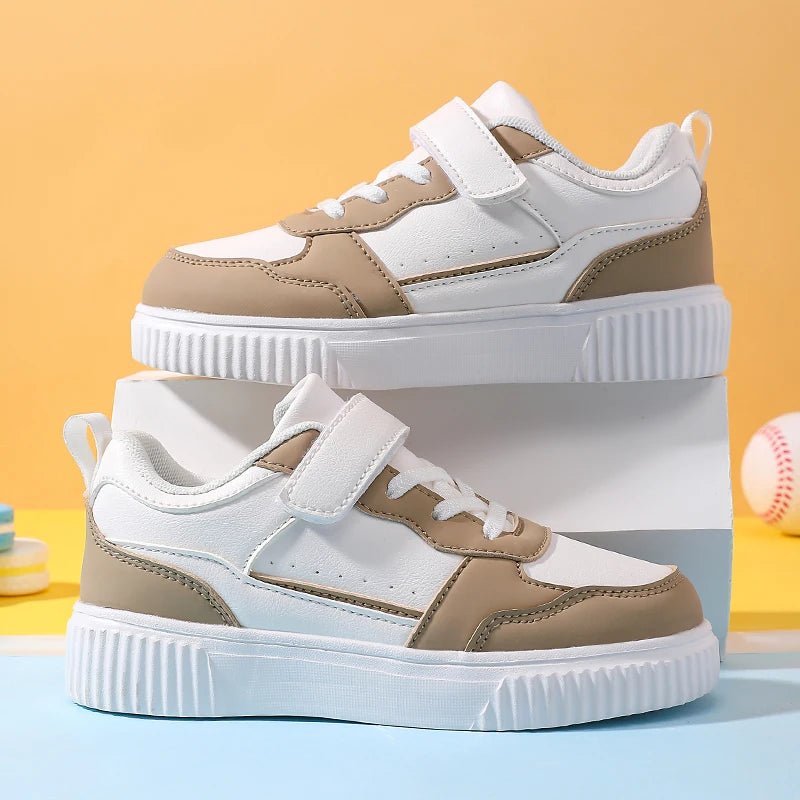 New Luxury Children Shoes Girls Sneaker White Pink Cute Daily Walking Kids Casual Sneaker Flat Sports Tennis Shoes for Girls - lily supply