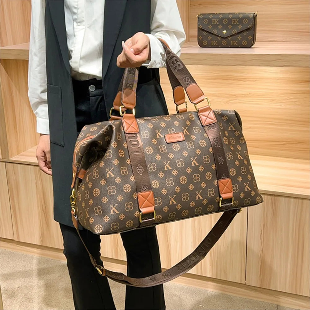 Handheld travel women's bag, large capacity business travel luggage bag, crossbody bag, 2025 autumn new model