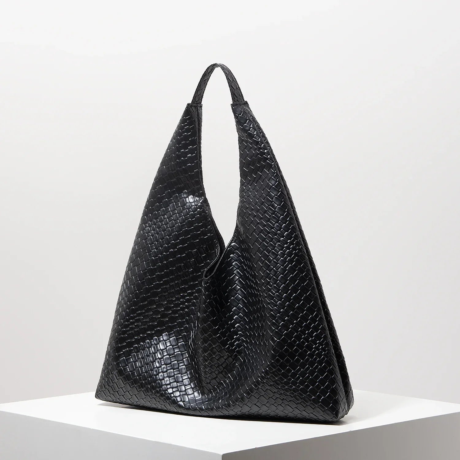 Minimalist Hobo Tote Bag - Retro Elegant Large Capacity Shoulder Bag