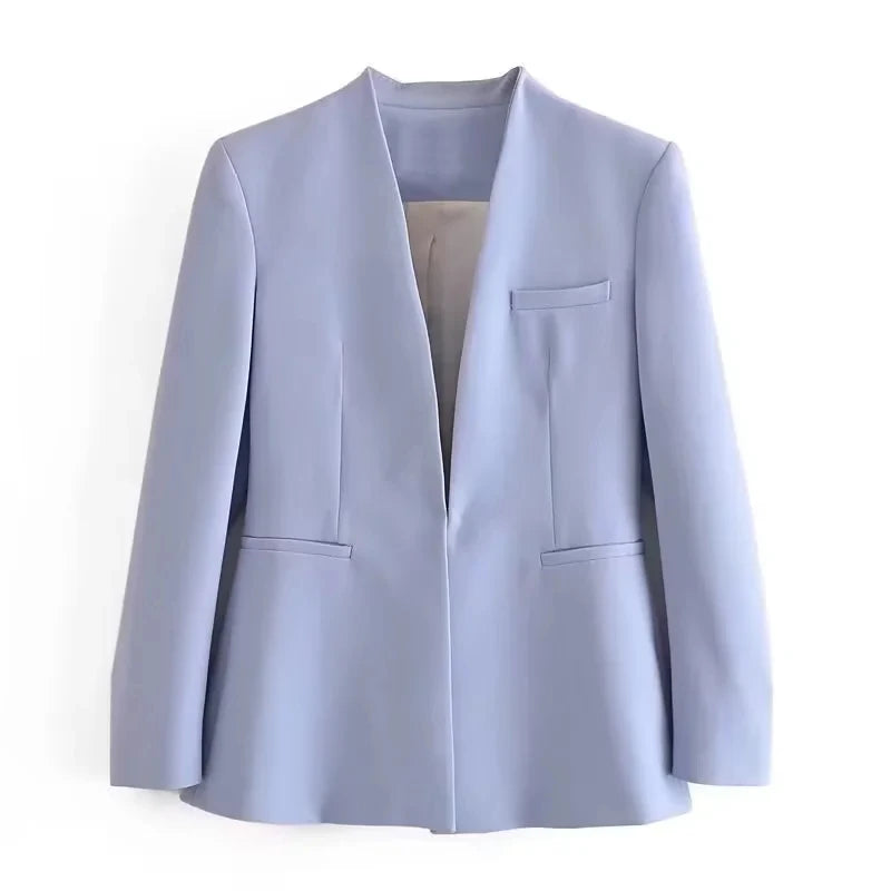 KONDALA Women's Blazer & Wide Leg Pants Set