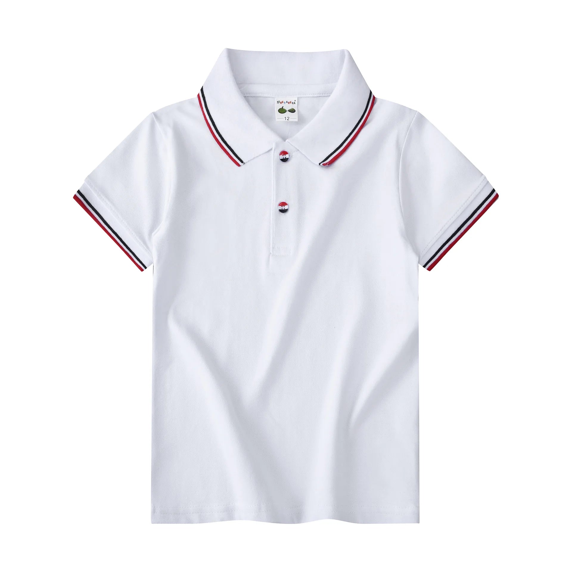 Boys Solid Polo Shirt School Uniform