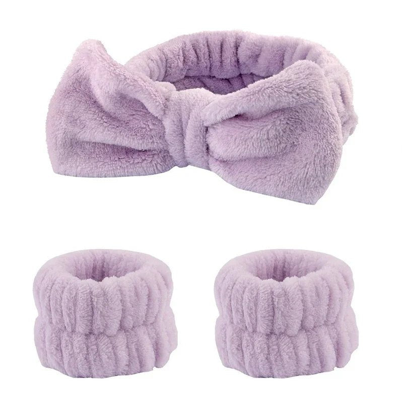 1/2/3PCS Face Wash Wristbands Headband Makeup Hair Care Headband Wash Headband for Washing Your Face Hair Bands for Women FD01 - lily supply