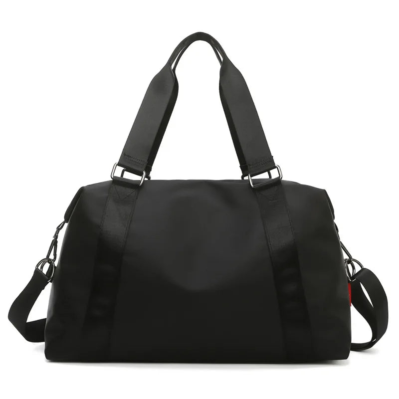 Women's Large Travel Bag Multi-Functional Duffle Tote Bag Handbags Nylon Waterproof Shoulder Bag Women Wet Dry Pockets Gym Bag