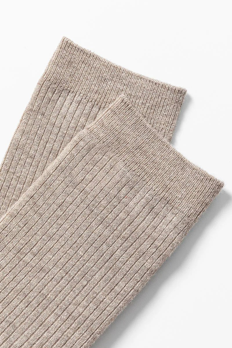 Women's 100% Merino Wool Knitted Pile Stockings – Warm Winter Socks - lily supply
