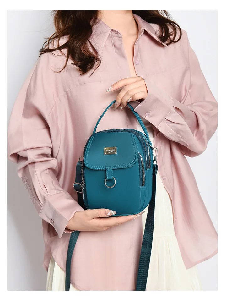 Women's Lightweight Phone Crossbody Tote Bag - Multi - Pocket Daily Outing Bag - lily supply
