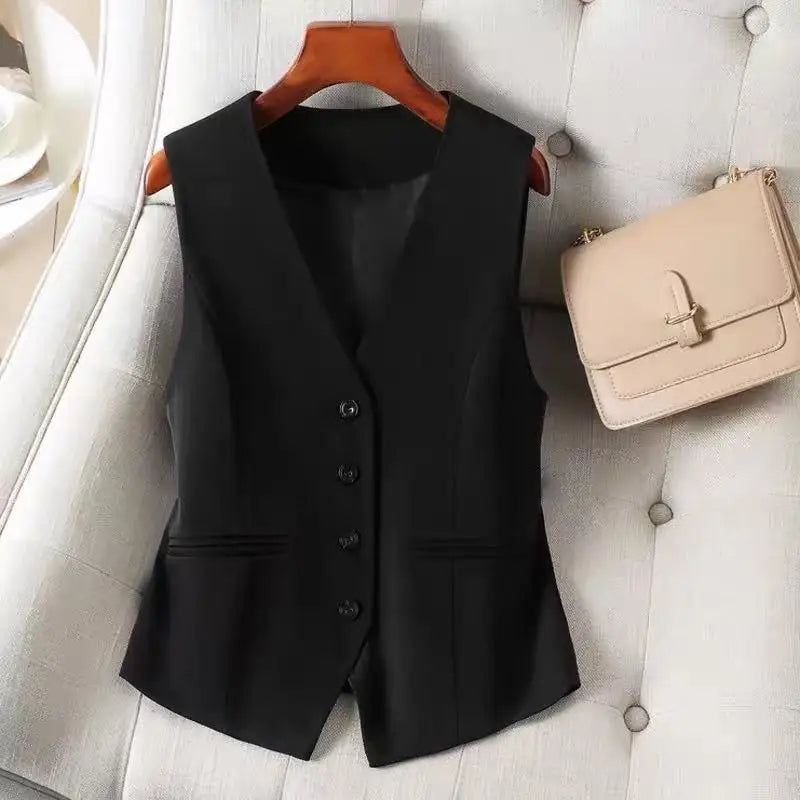 Women's Formal Business Vest Waistcoat