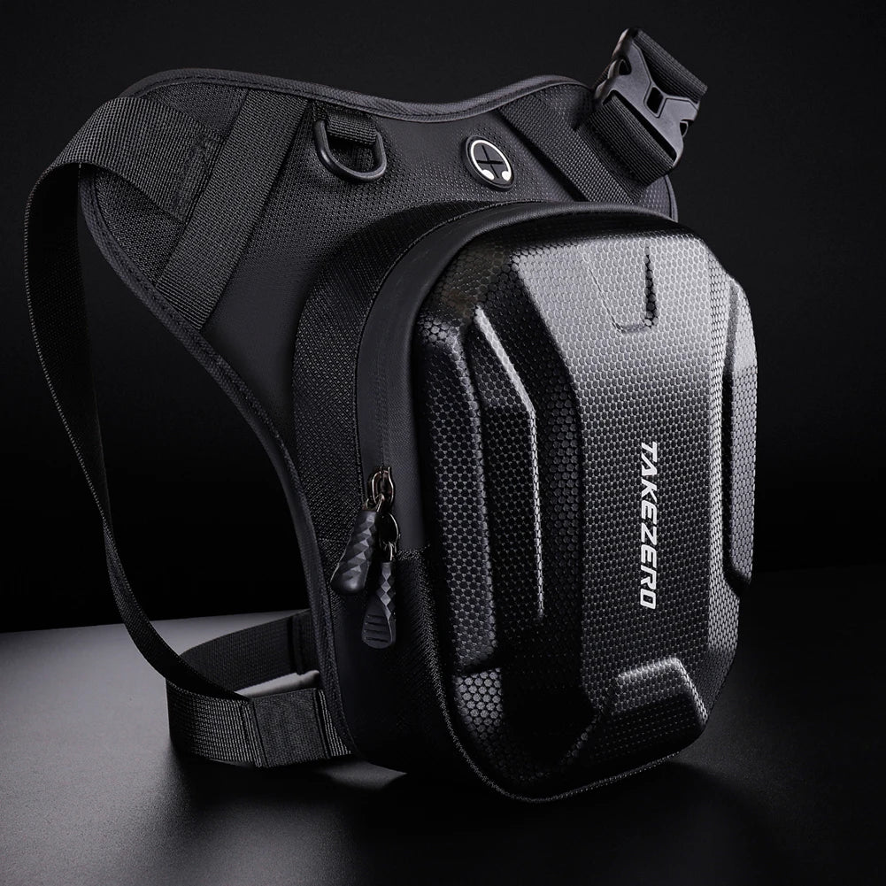 Travel Bag Motorcycle Leg Side Bag Waterproof Motorbike Waist Leg Bag Men Women Hip Bum Pack Outdoor Sports Casual Fanny Pack