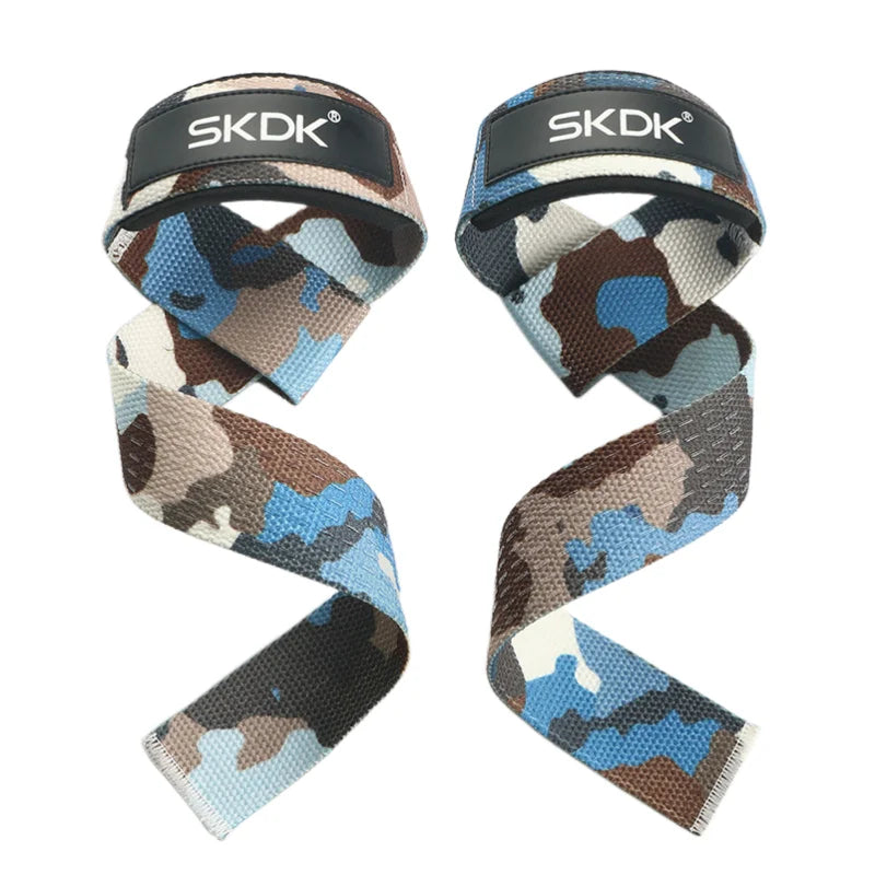 Weightlifting Wrist Straps & Deadlift Gloves - Barbell Dumbbell Anti-Slip Bands