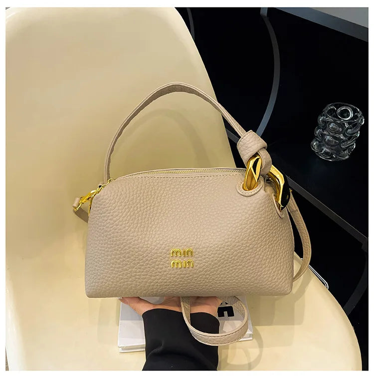 Women handbag with high-end feel, lunch box bag, work commuting texture, lunch box bag, shoulder bag, crossbody bag, hand-held