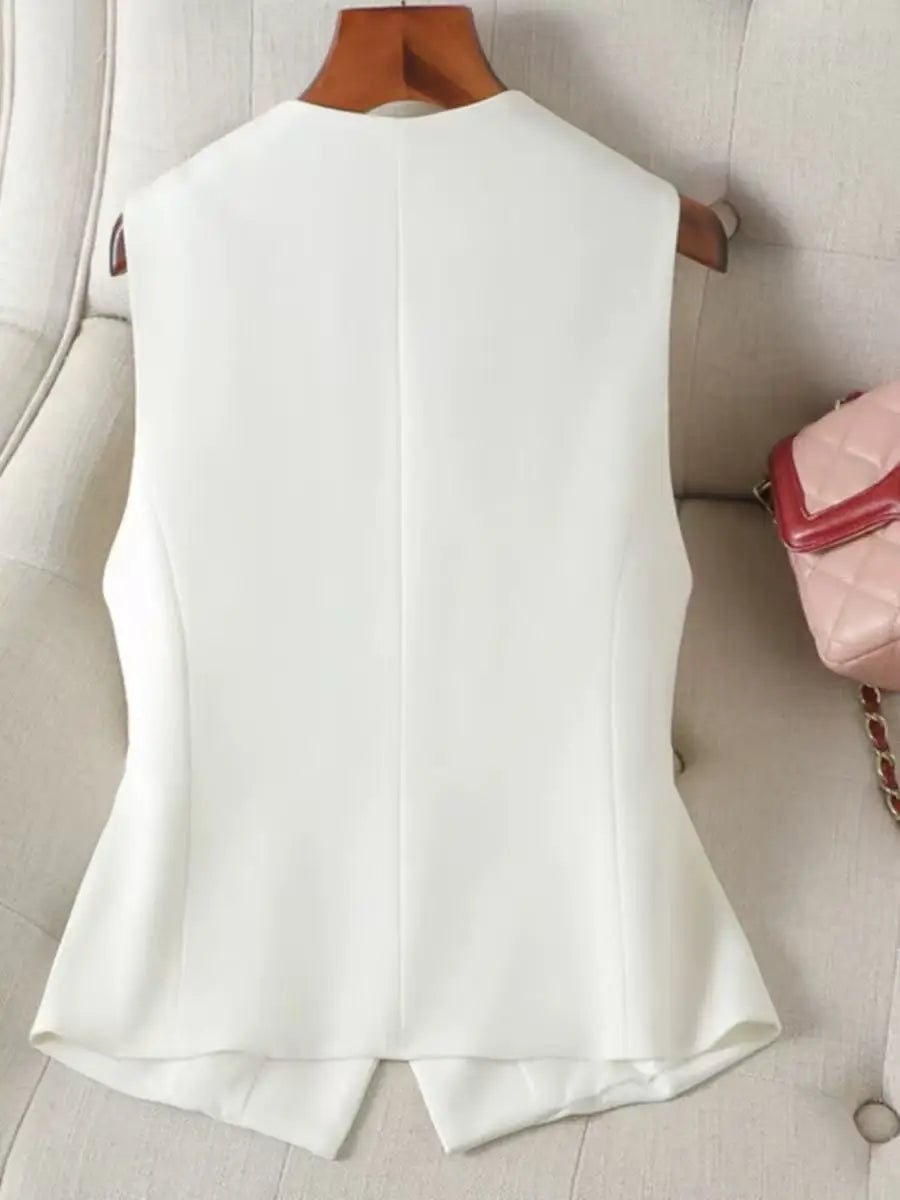Women's Formal Business Vest Waistcoat