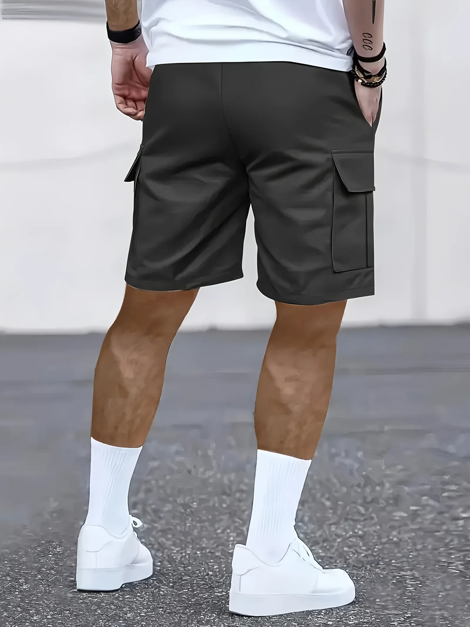Men's Multi-Pocket Work Shorts – Casual Outdoor Sport Beach Pants