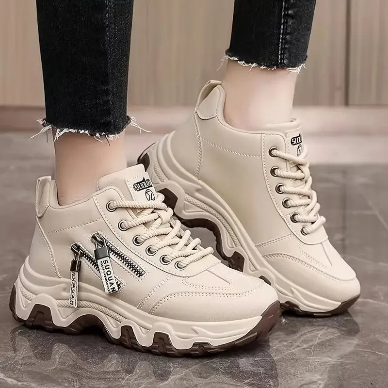 Women's Fashionable All - Match Leisure Sports Shoes New Stylish Comfortable Footwear for Active Living - lily supply