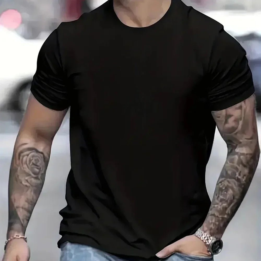 Men's Sports T Shirt Running Gym Fitness T-shirt Summer Fashion Women Casual Short Sleeve Couple Outdoor Tees Hip Hop Streetwear - lily supply
