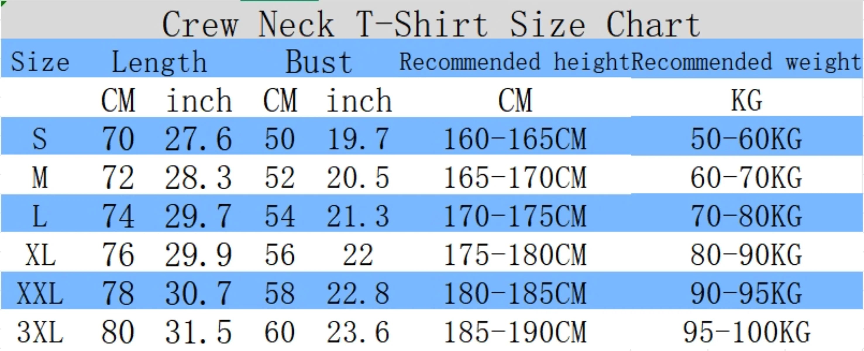 Men's 100% Cotton Breathable Round Neck T-Shirt