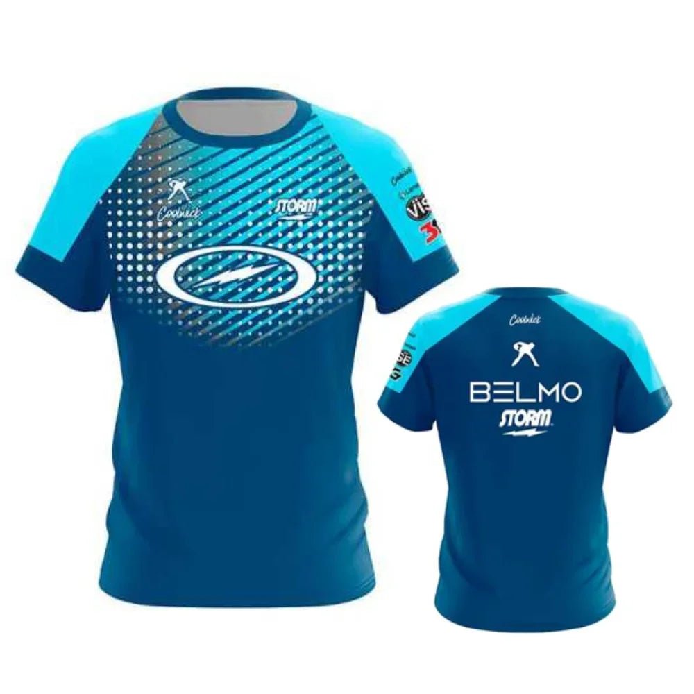 Men's 3D Print Bowling Jersey 2025 | Short Sleeve Sports T-Shirt - Men's Clothing - lily supply